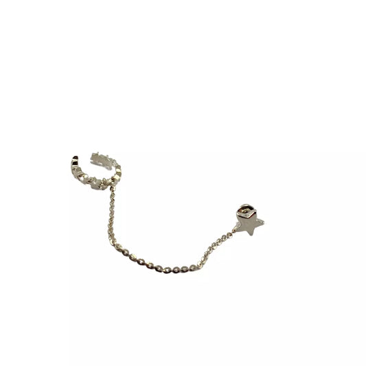 Earcuff estrella fugaz
