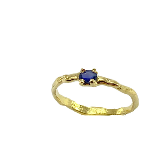 Anillo magma Zafiro