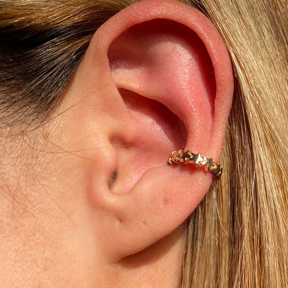 Earcuff estrellas