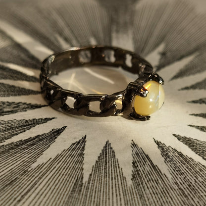 Anillo LUX opalo DELTUM