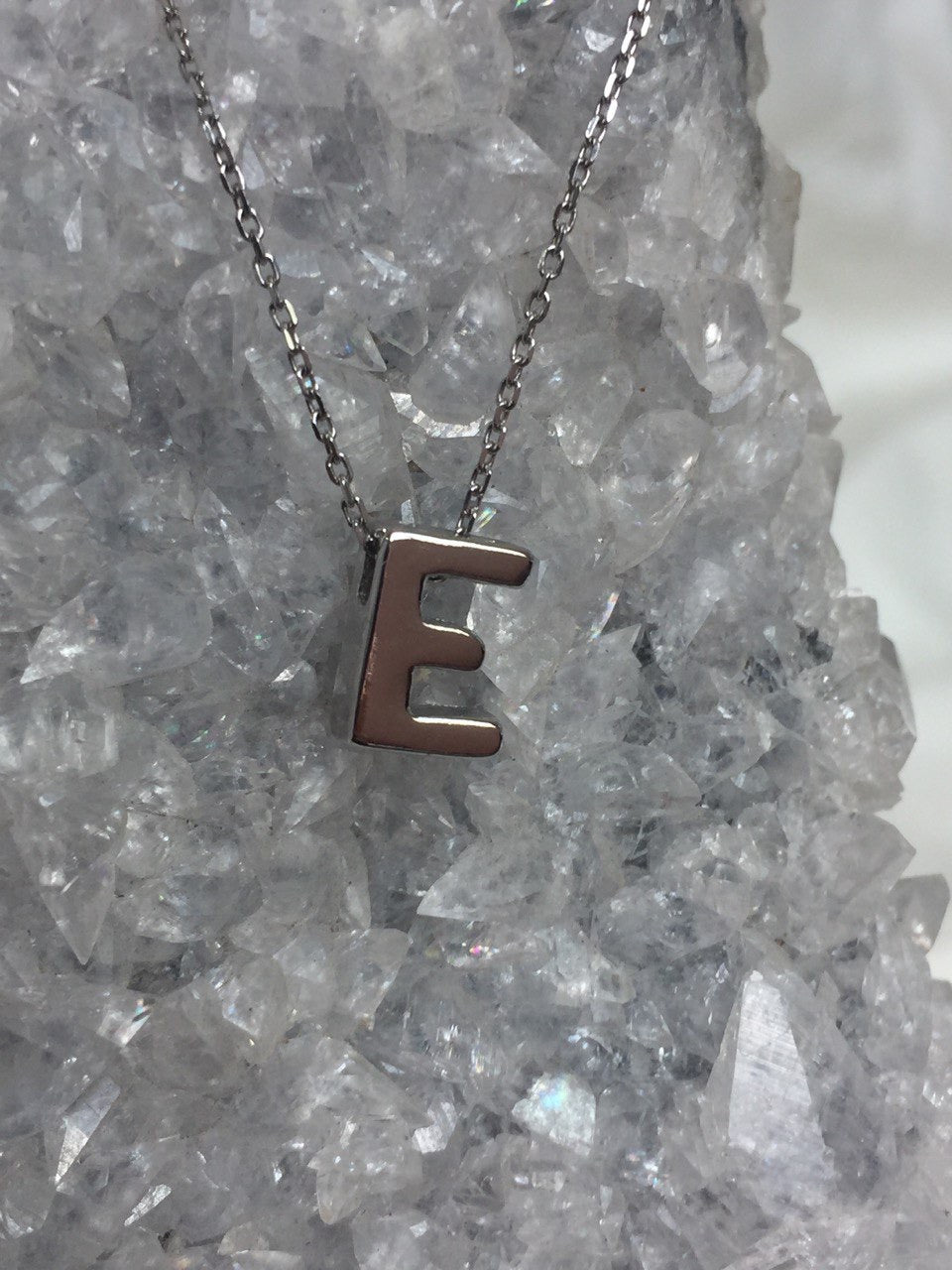 Collar INICIAL plata Deltum jewelry